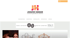 Desktop Screenshot of jenniferheebner.com